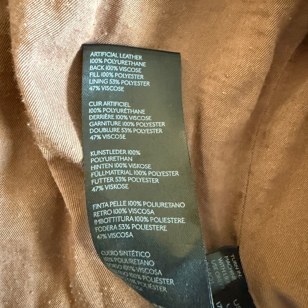 We The Free Black Leather Moto Jacket - Picture 6 of 8